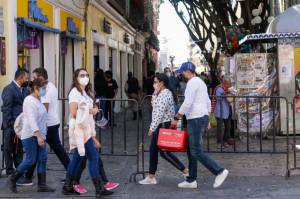 Comercio del centro de Puebla no alcanzó repunte por Día de Muertos