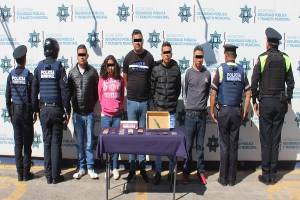 Cayó banda de asaltantes de transporte público en Puebla