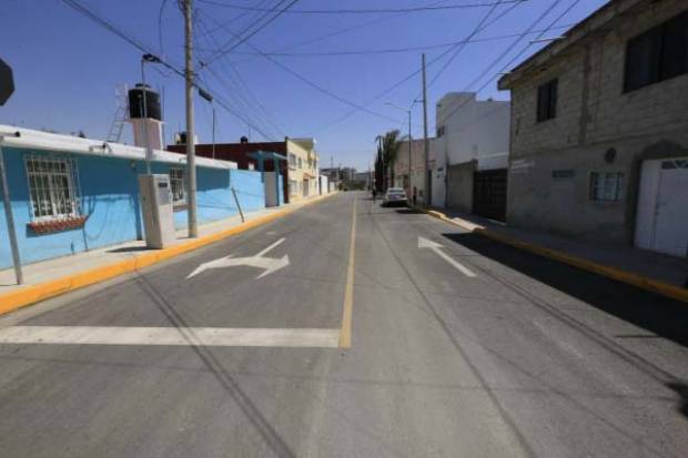 Ayuntamiento de Puebla entrega dos nuevas calles en beneficio de 2 mil 500 familias
