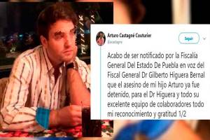 Cayó el asesino de Arturo Castagné en Puebla