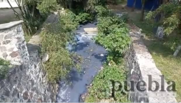 VIDEO: Contaminación de textileras tiñe al río Rabanillo de azul