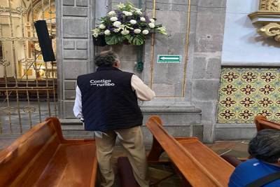 Semana Santa 2023: supervisan templos de Puebla para seguridad de feligreses