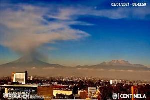 Puebla emite recomendaciones ante posible caída de ceniza del Popocatépetl