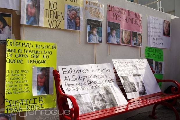 Exigen a la FGE indague presunto feminicidio en la colonia Nueva San Salvador