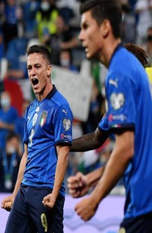 Qatar 2022: Italia golea 5-0 a Lituania y suma 38 partidos sin perder