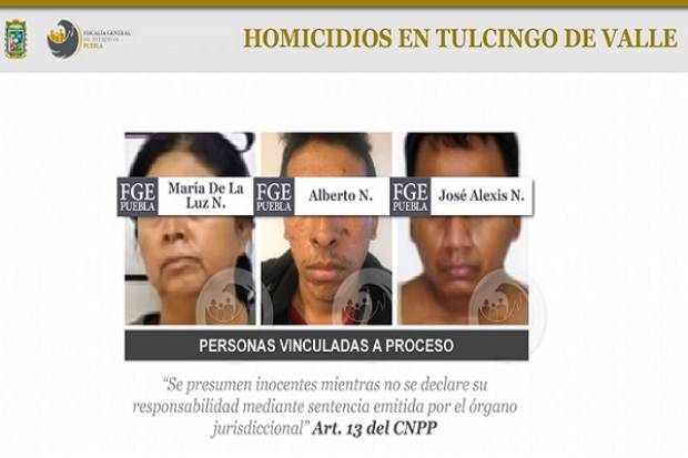 Tres policías de Tulcingo del Valle, a prisión por matar a cuatro personas