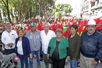 Antorcha exige con marcha registro de partido; Segob: no tenemos competencia