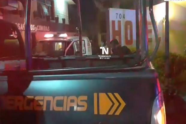 Fue cohetón lo que explotó en hotel de Tecamachalco; hay tres detenidos