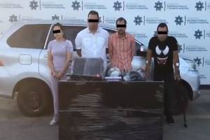 Ladrón en muletas y su banda fueron detenidos por saqueo de viviendas en Puebla