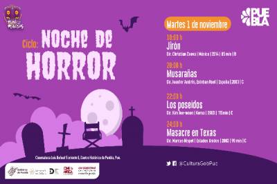 Ciclo de Cine de Terror en la Cinemateca Luis Buñuel