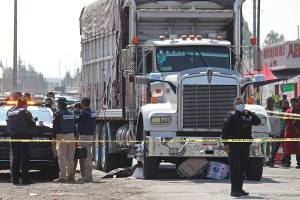 Hombre muere atropellado en la Central de Abasto de Puebla