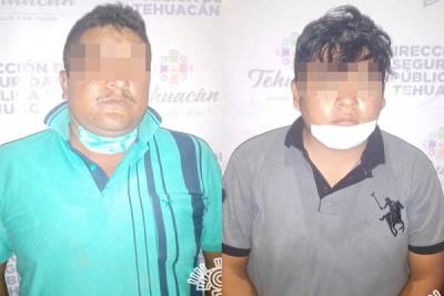 El Huicho y su cómplice ofrecieron 100 mil pesos para evitar su captura en Tehuacán