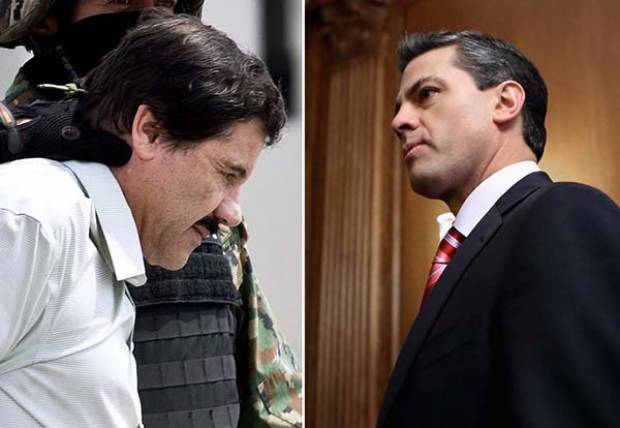 Narco asegura que El Chapo dio a Peña soborno de 100 mdd