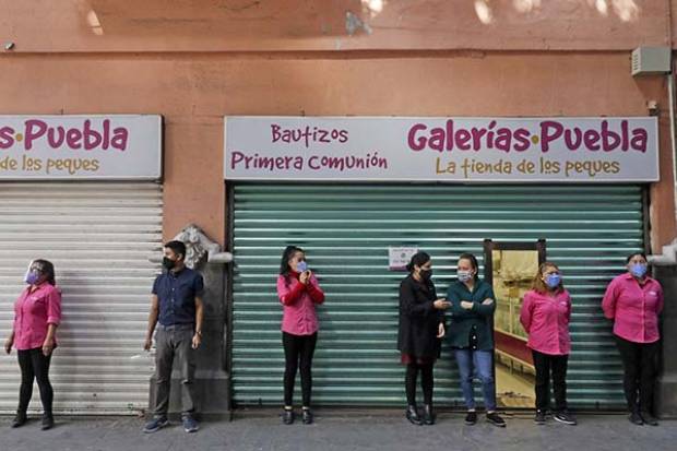 Puebla: mil 400 negocios cerraron y se perdieron 6 mil empleos en el Centro Histórico
