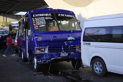 Un muerto y 20 heridos dejan accidentes del transporte público capitalino en 2021