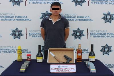 Capturaron a &quot;El Franelas&quot;, multiasaltante de tiendas en Puebla