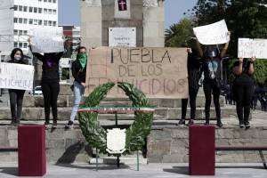 Piden justicia para Angie Michelle con manifestación en avenida Juárez