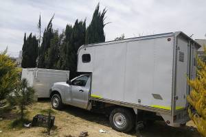 Capturan a ladrones de camioneta de carga en la colonia Ampliación México 83