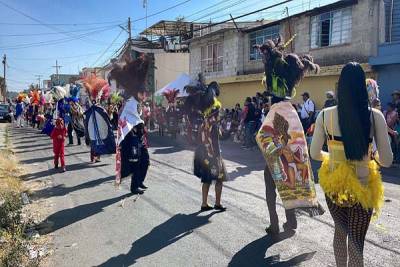 Policía de Puebla vigilará celebraciones de huehues este fin de semana