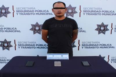 Cayó asaltante de estudiantes universitarios en el centro de Puebla