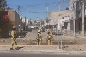 Fuga de gas provoca cierre de zona aledaña al mercado Morelos