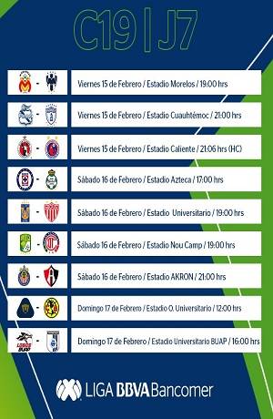 Liga MX: Checa el resto de los juegos de la J7