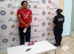 Distribuidor de drogas y armas fue capturado en Puebla