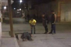 Acribillaron a un hombre en calles de San Lucas Atoyatenco