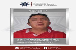 Sujeto en posesión de arma de fuego fue detenido en Álamos Totoltepec