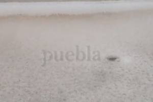 VIDEO: Granizada se registra en Puebla y zona conurbada