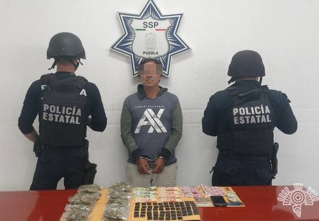 SSP Puebla detiene a delincuente de la banda de &quot;El Moi&quot; en Los Remedios