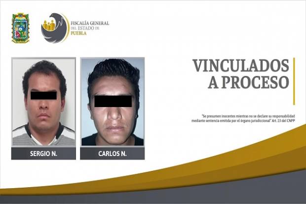 Sujetos quedan vinculados a proceso en Puebla por robo, secuestro y abuso sexual