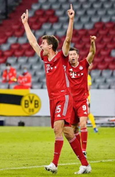 Bayern Munich es campeón de la supercopa alemana; ganó 3-2 al Borussia Dortmund