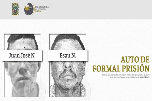 Formal prisión para sujetos acusados de chantaje en Cañada Morelos