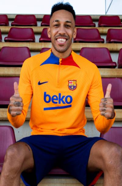 Aubameyang es la nueva contratación del Barcelona