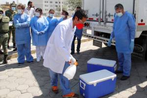 Registran en Puebla contagios de COVID en personas ya vacunadas