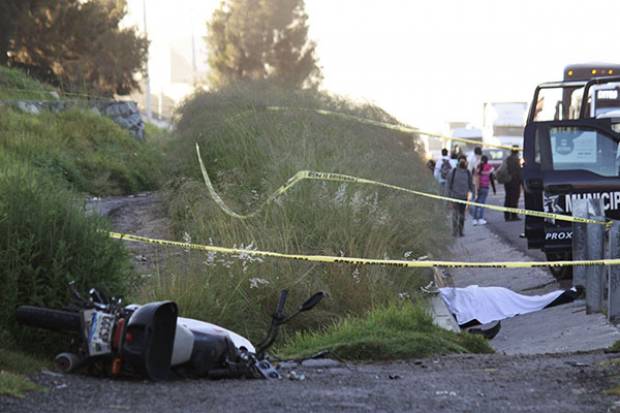 En el primer cuatrimestre del año 18 motociclistas heridos en accidentes viales en Puebla