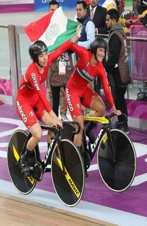Juegos Panamericanos 2019: Mexicanas dieron oro en prueba de velocidad en ciclismo