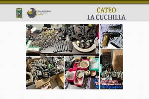 Ametralladoras, 700 cartuchos, 47 kilos de droga y un detenido, saldo de operativo en La Cuchilla