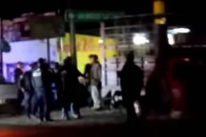 Un policía herido tras trifulca con pobladores de Tlacotepec por detención de ebrios