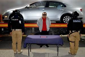 Se dedicaba a saquear vehículos y es capturado en Prados Agua Azul