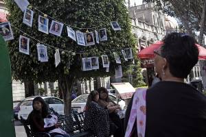 Colocan Árbol de la Esperanza dedicado a 58 desaparecidos en Puebla
