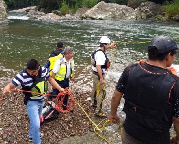 Hallan cadáver de menor arrastrado por el río en Cuetzalan
