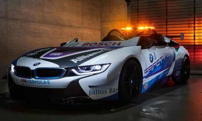 Conoce BMW i8 Roadster, el nuevo Safety Car