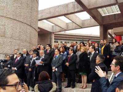 Protesta de jueces y magistrados por intromisión en sus salarios