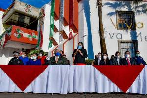 Cuautlancingo: Lupita Daniel encabeza homenaje a la gesta heroica de los Niños Héroes