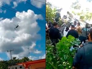 VIDEO. Cae helicóptero de la Marina en Tabasco; mueren tres