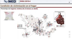 El 53.2% de los hogares en la capital de Puebla han sufrido robo o extorsión