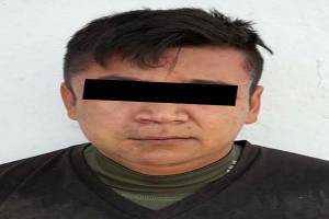 Capturan a ladrón de 230 mil pesos en San Felipe Hueyotlipan; atracó a cuentahabiente