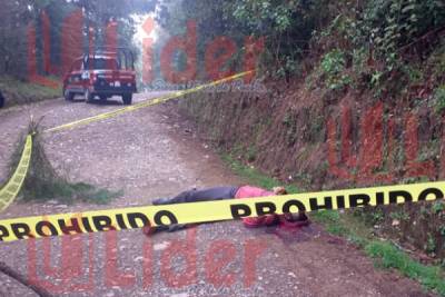 Ejecutaron a un hombre a balazos en Huauchinango